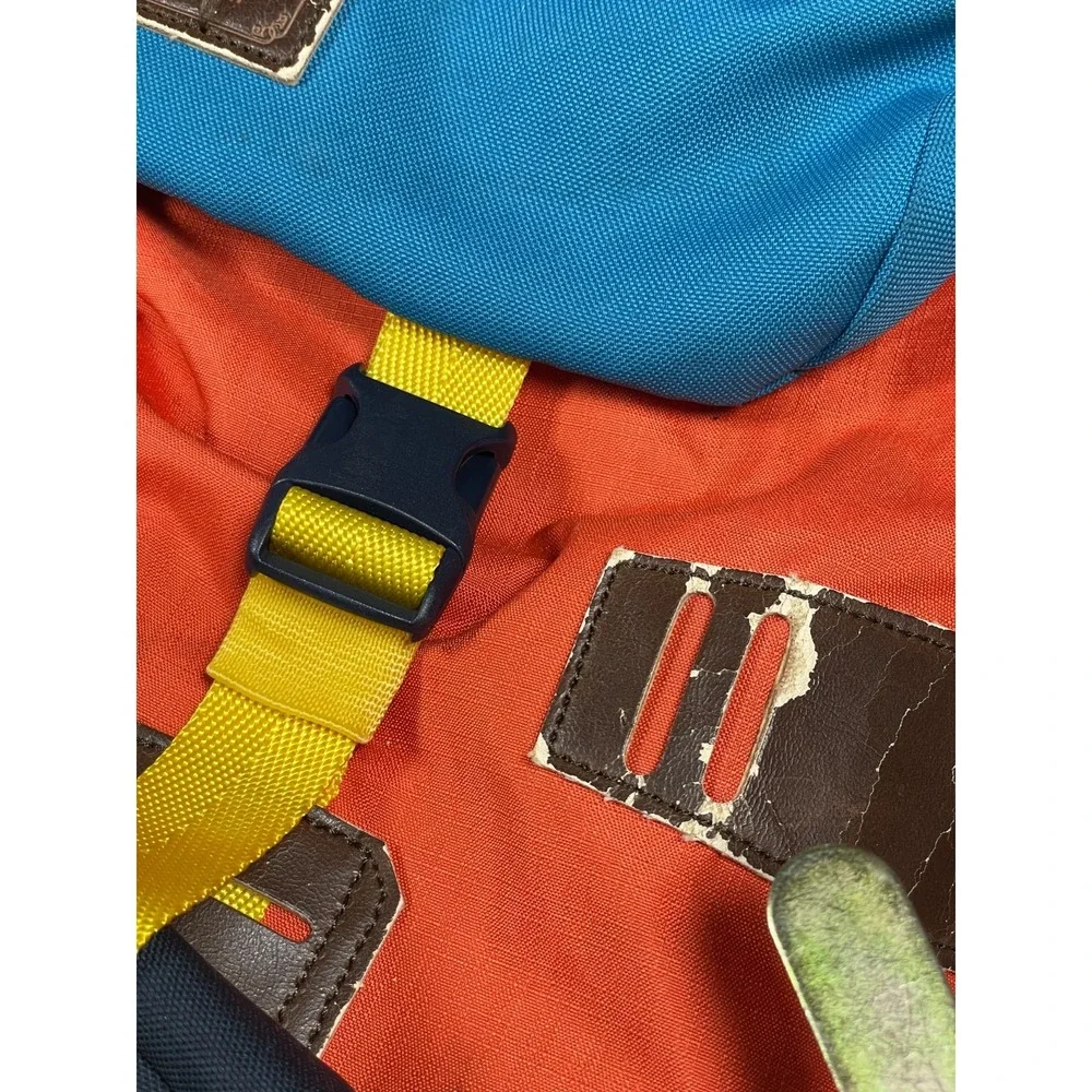 Burton Tinder Backpack 25L Orange Blue Yellow Rucksack Laptop Daypack Hiking